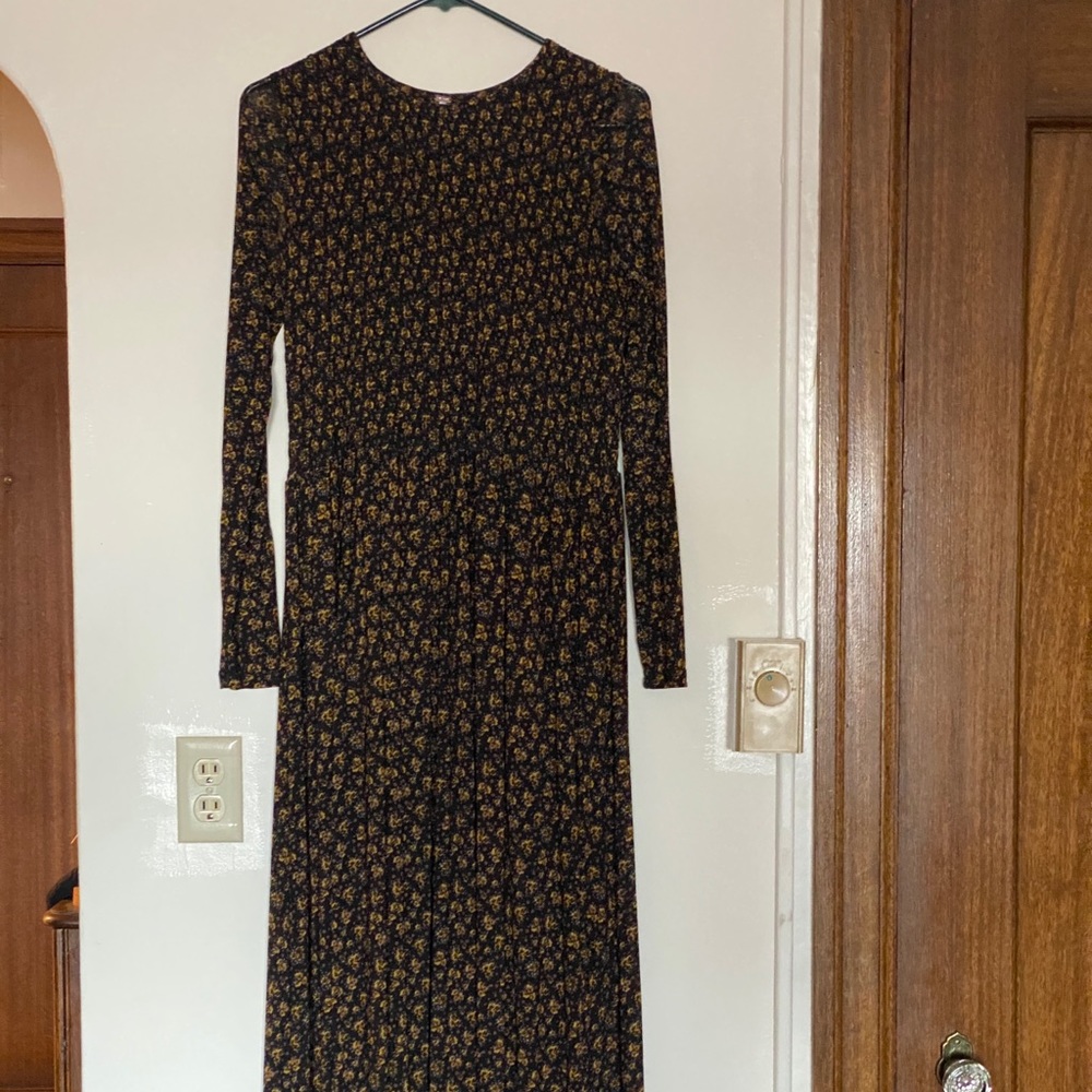 Floral Free People midi dress